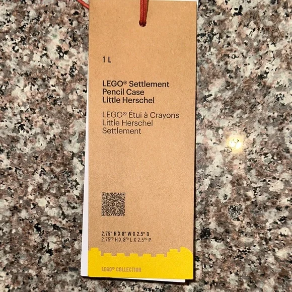 Herschel Supply Co. X LEGO Settlement Pencil Case - Picture 5 of 6